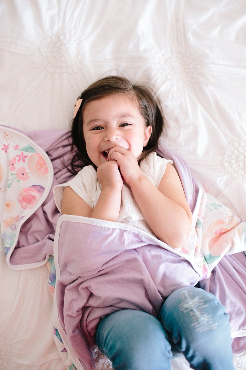 Copper Pearl Three-Layer Baby Blanket: Soft Quilts for Boys & Girls | Breathable, Cozy Toddler Blanket | Newborn Quilt | 46x46 Premium Polyester/Rayon Bloom - Image 5