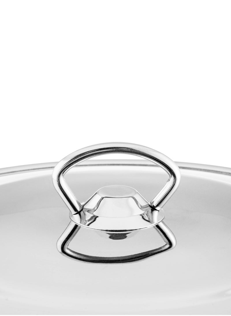 TKM High quality Turkish stainless steel pot, size 24 cm, capacity 6 liters - Image 4