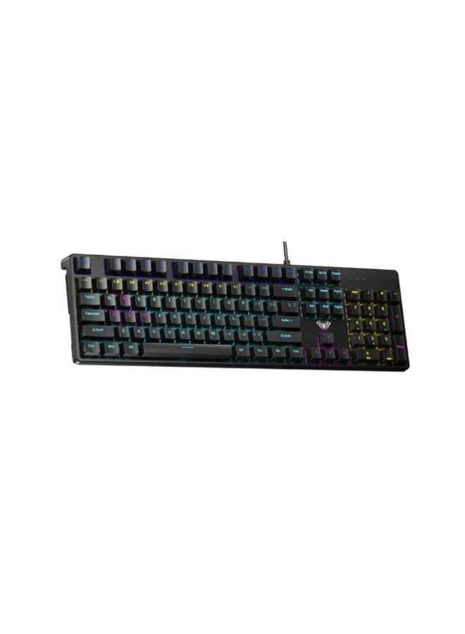 AULA S2022 PRO WIRED GAMING MECHANICAL KEYBOARD - RED SWITCH - Image 1