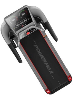 PowerMax Fitness TAC-600 (6.0HP Peak) AC Commercial Treadmill for Home, Gym, Fitness Training Use with Auto-Incline, 12 pre-set programs, Max.Speed 20 Km/ph, Max User Weight 150 Kg  - Image 3