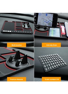 Apera BN48 In-Car Glovebox Non-Slip Pad Mat Phone Glasses Holder Organizer  - Image 5