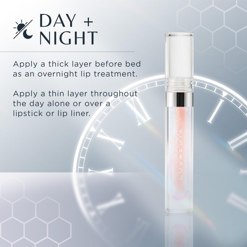 COSMEDIX Lumi Crystal Liquid Crystal Hydrator - Plumping Lip Gloss for Women for Plumped, Luscious & Fuller-Looking Lips - Long-Lasting Moisturizing Lip Filler with High-Shine Finish - Image 4