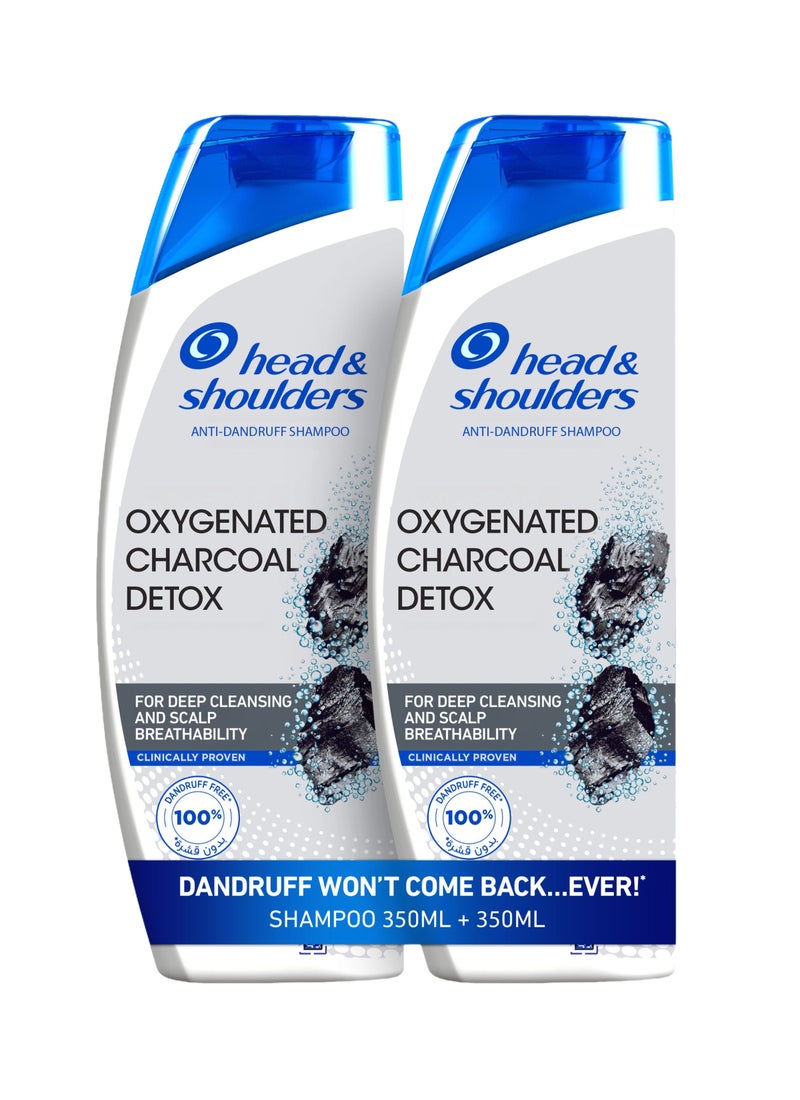 Head & Shoulders Charcoal Detox Anti-Dandruff Shampoo, Clinically Proven Formula with Active Ingredient Piroctone Olamine - Image 1