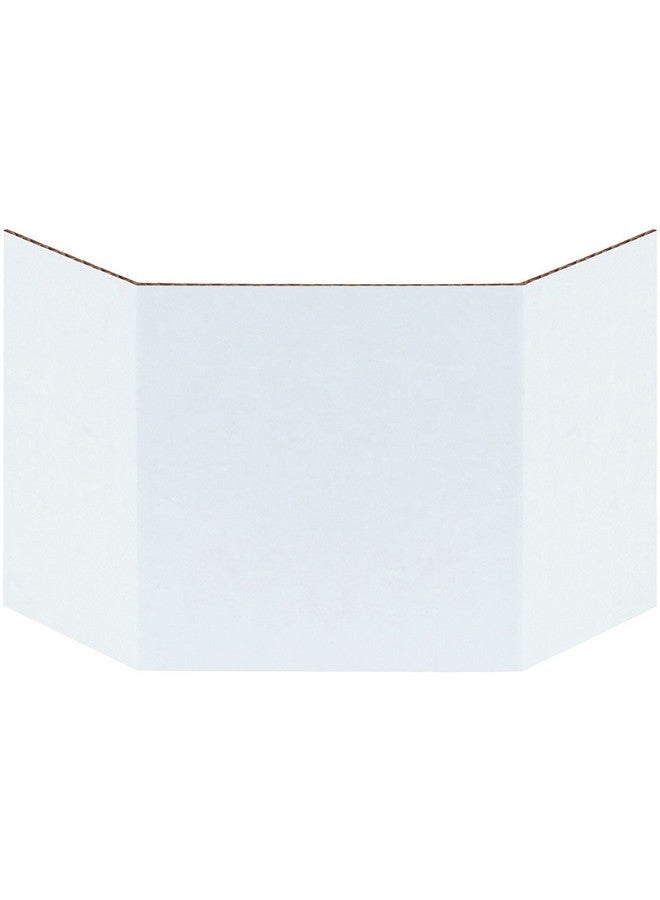 أفيديتي فواصل صناديق من الورق المقوى المموج، مقاس 4 بوصة، أبيض، علبة مكونة من 100 قطعة، للمستودعات والجراجات وتنظيم المنزل