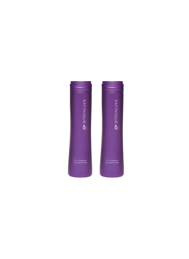 أمواي شامبو وبلسم Satinique® 2in1 سعة 250 مل عبوة من قطعتين  - Image 1