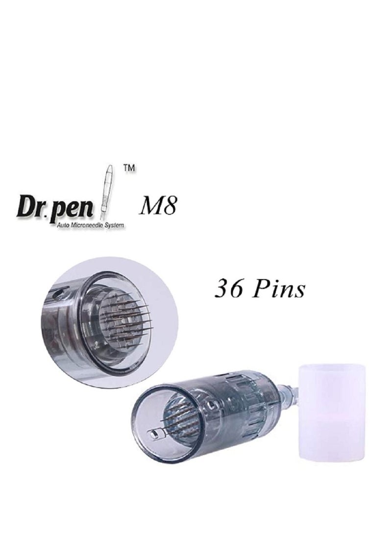Dr.pen 10 قطع في كل علبة من خراطيش الإبر لقلم Derma Pen M8 مقاس 36  - Image 2