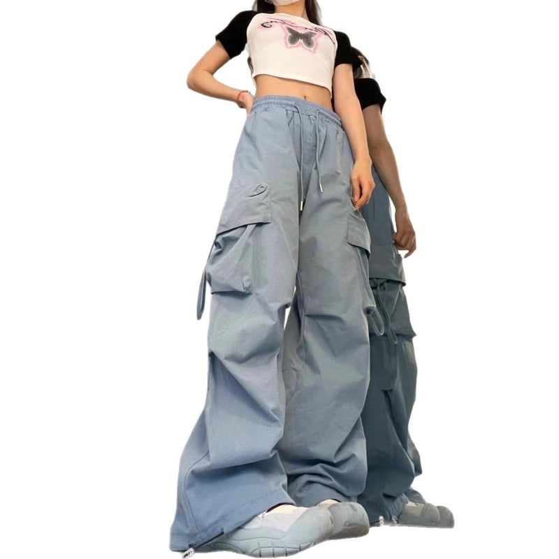 All-Match Multi-Pocket Solid Color All-Match Overalls Casual Men'S Women'S Elegant Trend Simple New Style - Image 5