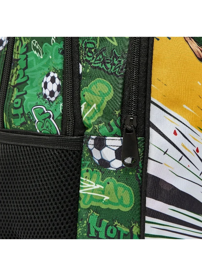 Must 17 Inch-Football-Backpack-2 Cmprts- (Polyester) Multicolor \ 32?18?43