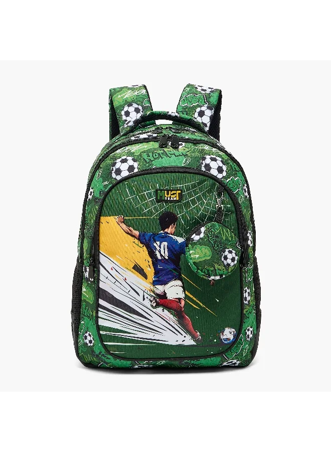 Must 17 Inch-Football-Backpack-2 Cmprts- (Polyester) Multicolor \ 32?18?43