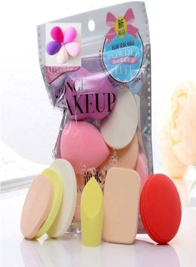 Genericc LAKYOU GLOW MAKEUP PUFF SET OF 6 - Image 1