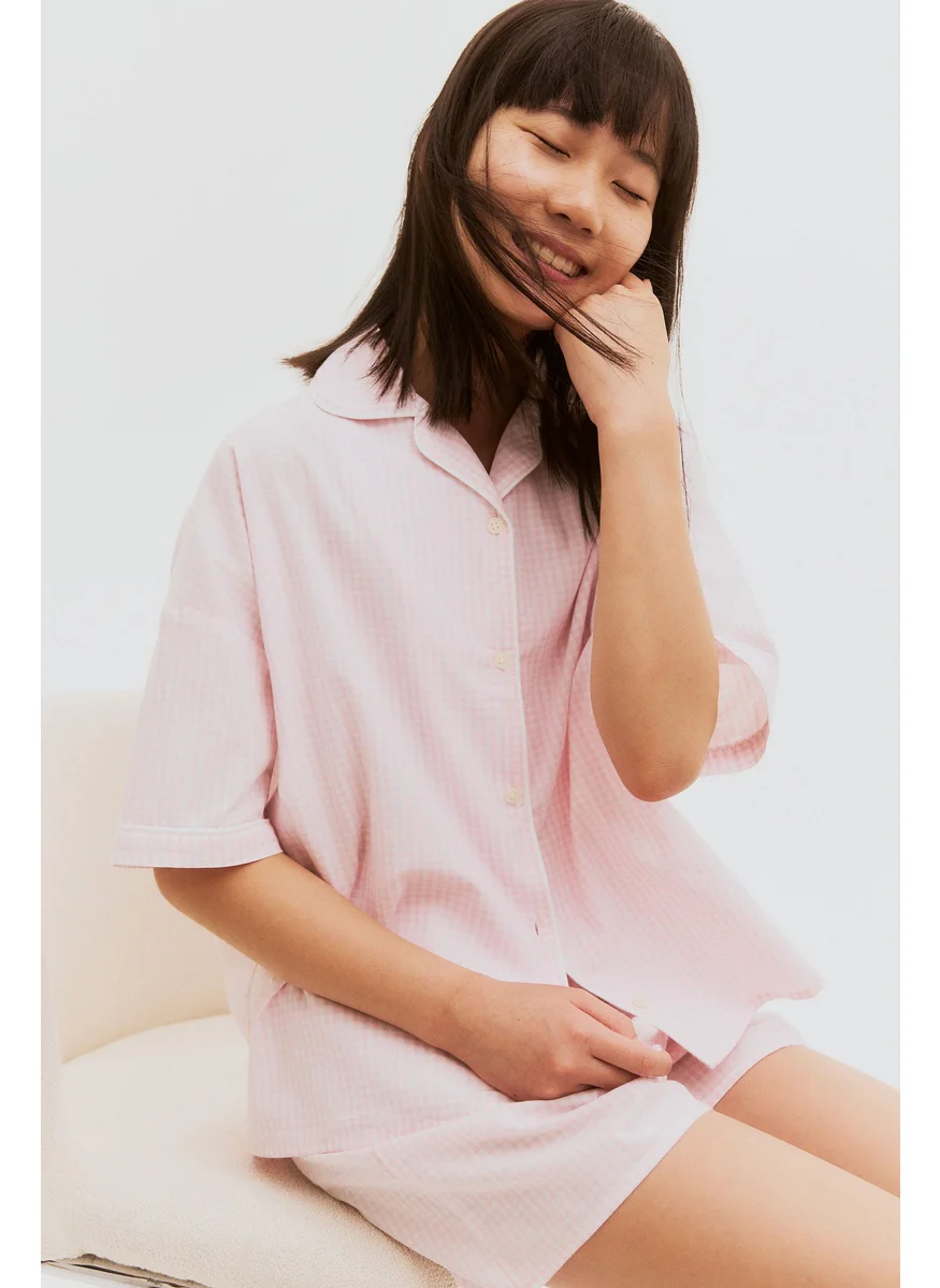 H&M Cotton Poplin Pyjamas