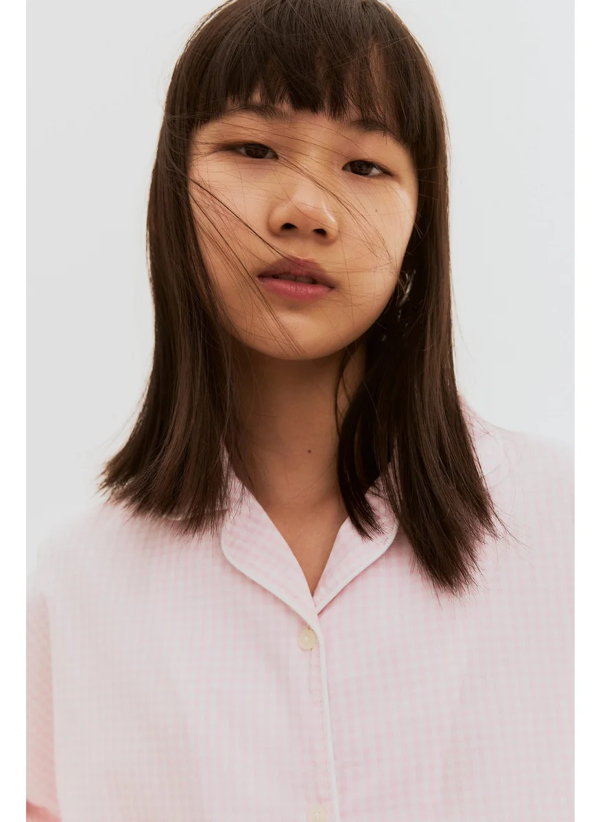 H&M Cotton Poplin Pyjamas