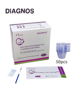 50-Piece Ovulation Test Strips,Home test kit,Results in 15 Minutes.