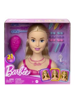 Barbie Barbie Doll Styling Head with Blond Hair (16.79 x 8.61 x 20.29 cm)  - Image 1