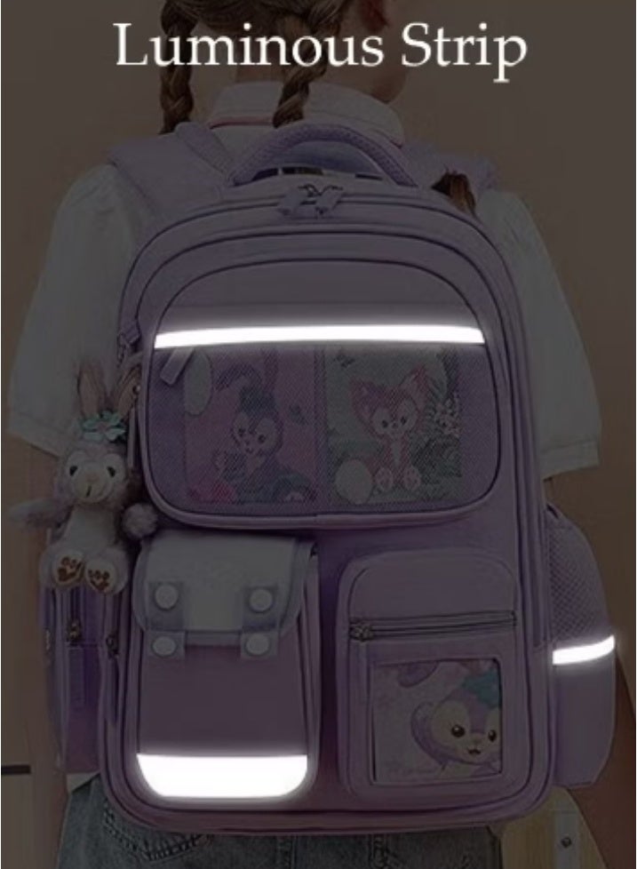 DUNISO StellaLou Kids' Schoolbag | Luminous Strip Design, Cute and Practical - Image 5