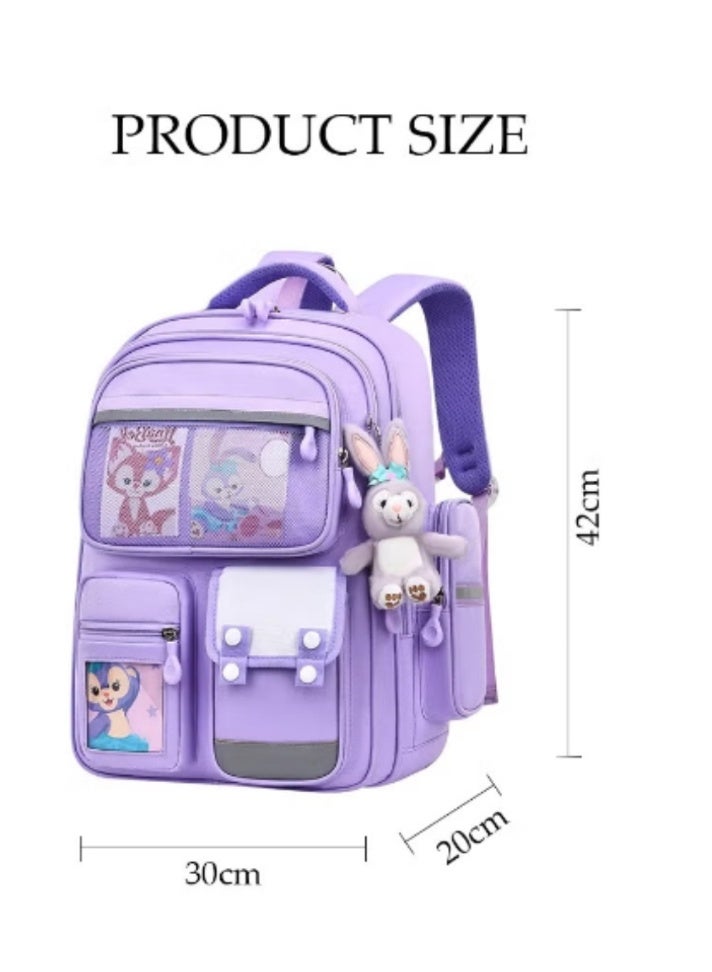 DUNISO StellaLou Kids' Schoolbag | Luminous Strip Design, Cute and Practical - Image 4