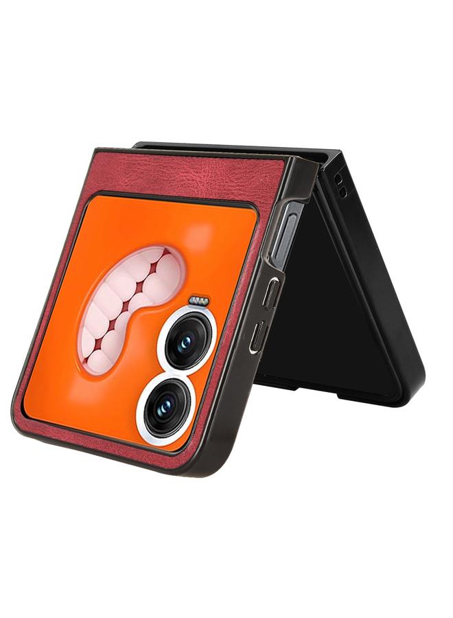 erorex Case For Infinix Zero Flip Wristband Leather Back Phone Case - Image 5