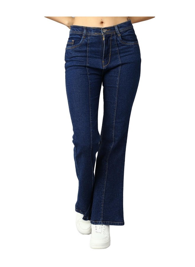 NIFTY - Nifty Women's Denim Wide Leg Jeans (Jean_1452_BSC_30_Blue_30) - Image 1