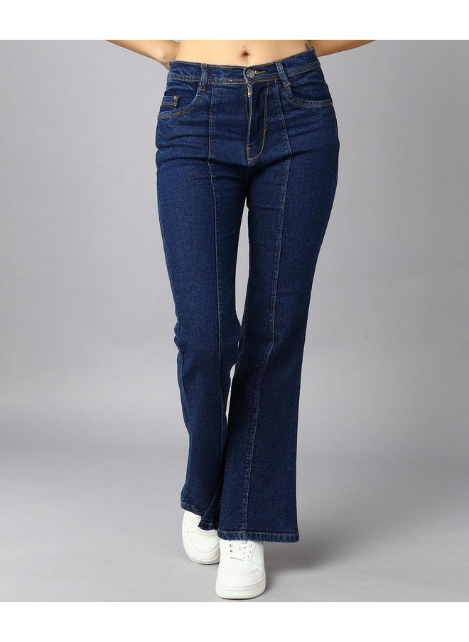 NIFTY - Nifty Women's Denim Wide Leg Jeans (Jean_1452_BSC_30_Blue_30) - Image 1