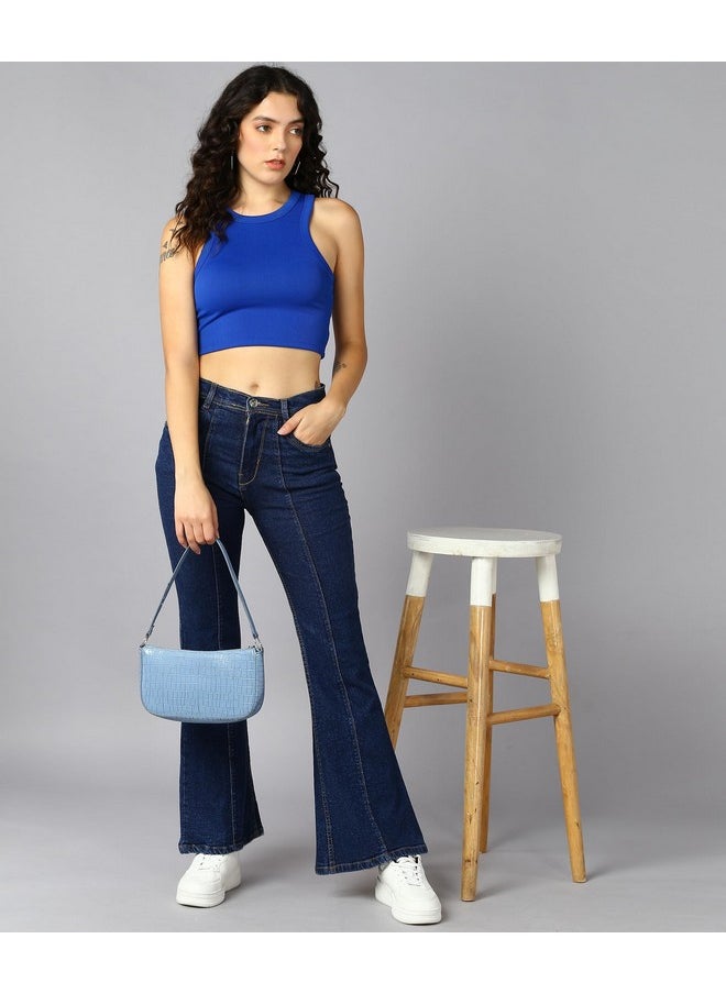 NIFTY - Nifty Women's Denim Wide Leg Jeans (Jean_1452_BSC_30_Blue_30) - Image 1