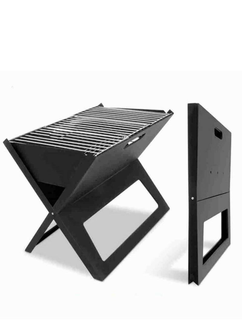ماركة غير محددة - منقلة شواء قابلة للطي ،تصميم انيق ومريح للرحلات. - Image 1