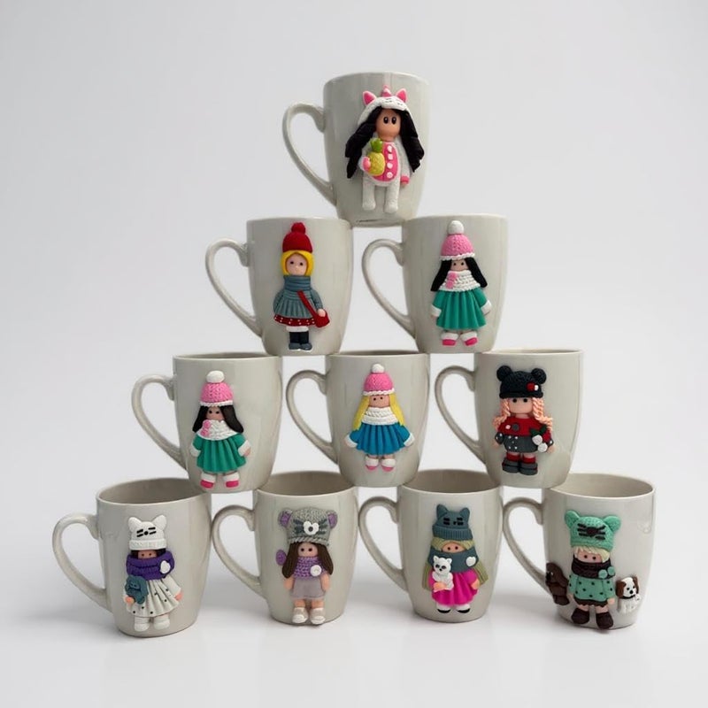 B&D فنجان سيراميك بتصميم شتوي من B&D - Image 4