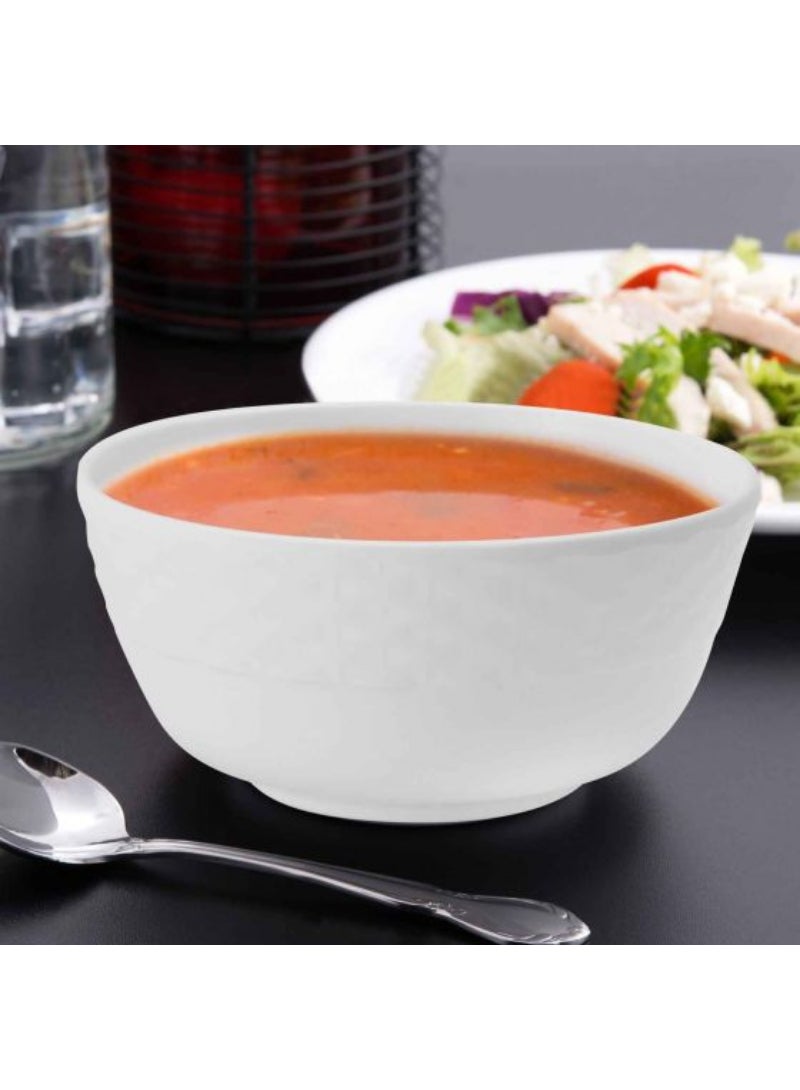 Melamine Side Bowl White Topaz