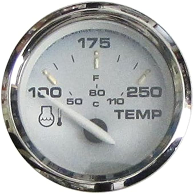 19003 Kronos Water Temperature Gauge 100250F  2