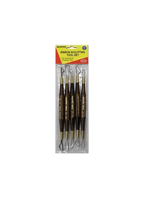 Kemper Ribbon Tools Sculpting Sets 8R1, 8R2, 8R3, 8R4, 8R5 set of 5 8 in.
