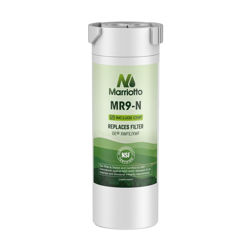 MARRIOTTO Water Filter Compatible with XWFE (Built-in CHIP), Replacement for GE XWFE, XWF Refrigerator Water Filter Pack of 1 - Image 1