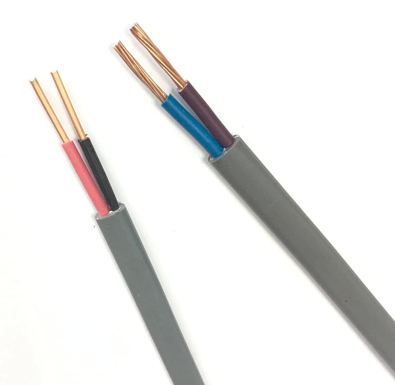 Drumstone 2-Core Copper Wire 2.5mm 5 Meter | Durable Round Electrical Cable for Domestic, Home & Industrial Wiring Connections - Image 3
