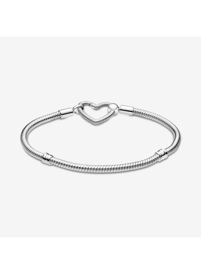 DORA 925 silver love clasp bracelet - Image 2