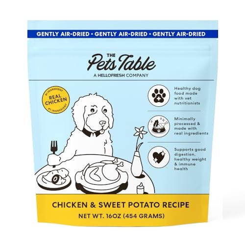 The Pets Table Chicken Sweet Potato Air Dried Dog Food 1 lb 16 oz Bag - Image 1