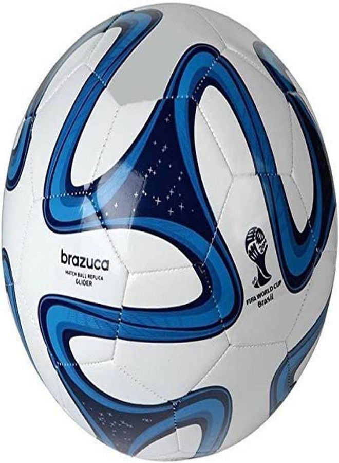 WIKIGO Set of Bundesliga & BrazucaBlue Football with Air Pump - Image 3