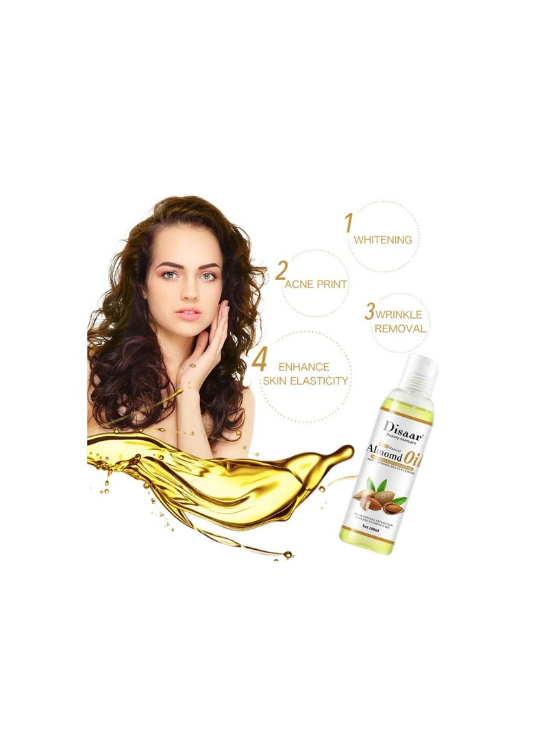 ديسار زيت اللوز الحلو النقي أخضر 100مل - Image 3