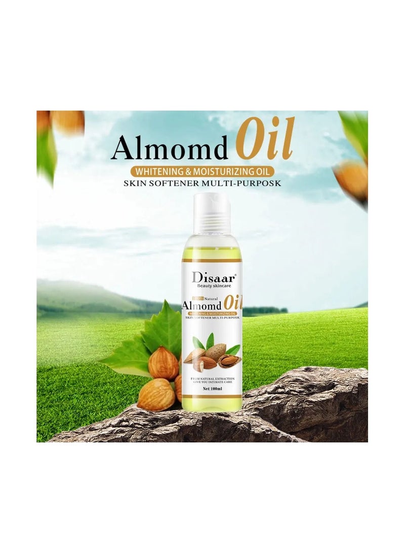ديسار زيت اللوز الحلو النقي أخضر 100مل - Image 2