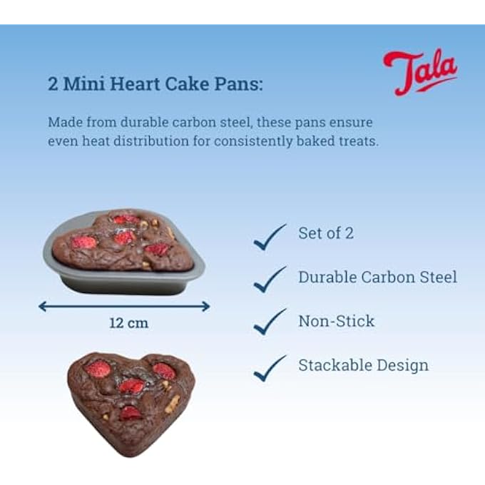 Tala 2 Mini Heart Cake Pan - Image 5