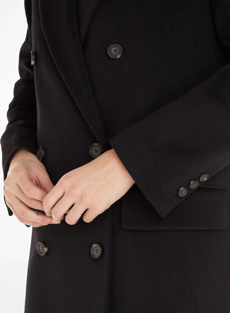 CALVIN KLEIN Double Breasted Coat