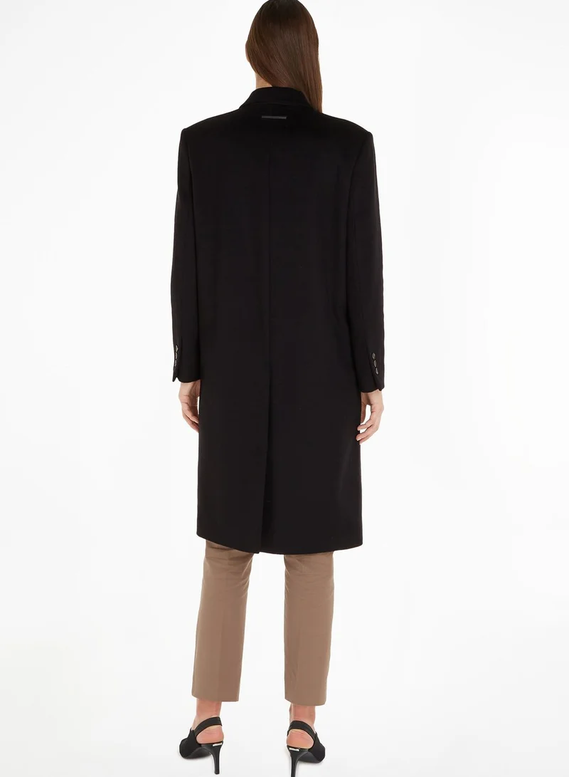 CALVIN KLEIN Double Breasted Coat