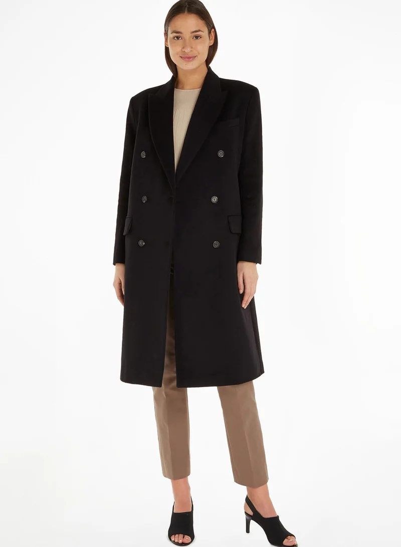 CALVIN KLEIN Double Breasted Coat