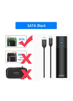 Orico SATA Enclosure External SSD Case USB 3.2 Type C Hard Drive Disk Cover 5Gbps HD Storage Box House  - Image 1
