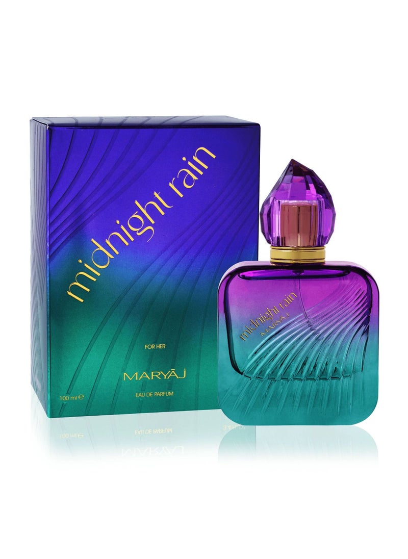 Maryaj - Midnight Rain EDP for Women - Floral Fruity Long-Lasting Scent, 100ml - Image 1