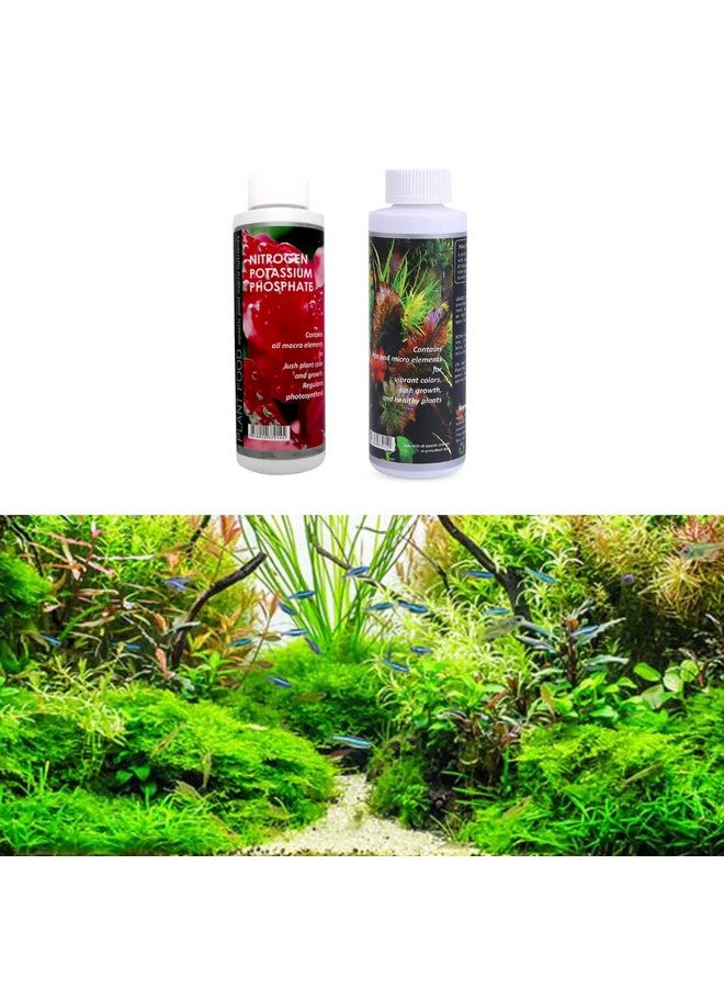 VAYINATO مجموعة سماد نباتات الأكواريوم من أكواتيك رمديز، صيغة صحة النبات-120 مل و غذاء النبات-120 مل - Image 4