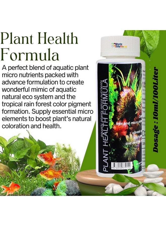 VAYINATO مجموعة سماد نباتات الأكواريوم من أكواتيك رمديز، صيغة صحة النبات-120 مل و غذاء النبات-120 مل - Image 2