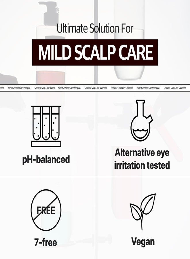 RYO Sensitive Scalp Care Shampoo with Korean Ginseng & Caffeine - Soothing and Relief for All Hair Type, Anti Loss Care, Dermatologist Tested, 16 Fl Oz. - Image 4