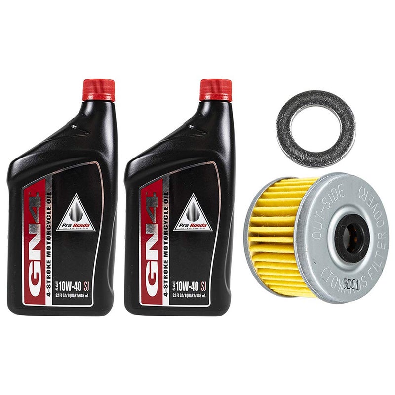 Honda OEM GN4 Oil Change Kit for 2000 Honda Sportrax TRX400EX  - Image 1