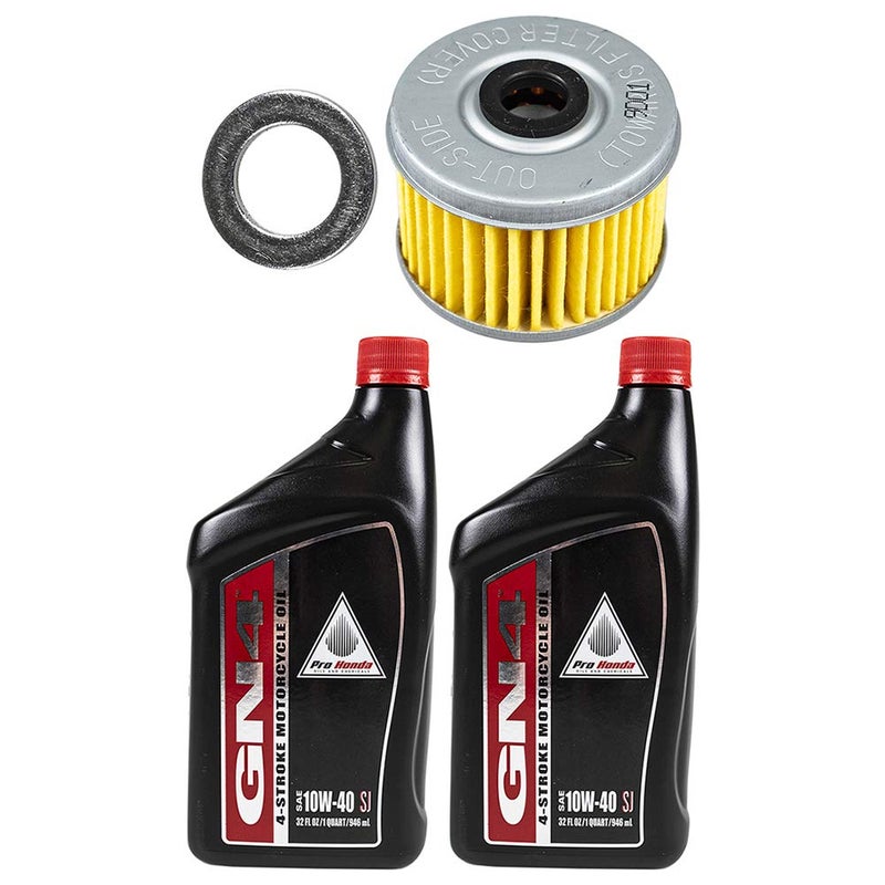 Honda OEM GN4 Oil Change Kit for 2000 Honda Sportrax TRX400EX  - Image 2