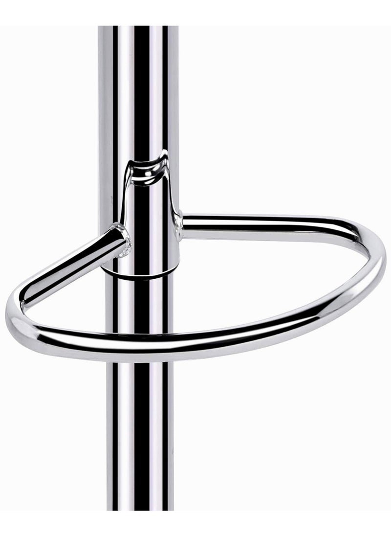 SET OF 2 Bar Stools Modern Counter Height Barstools Adjustable