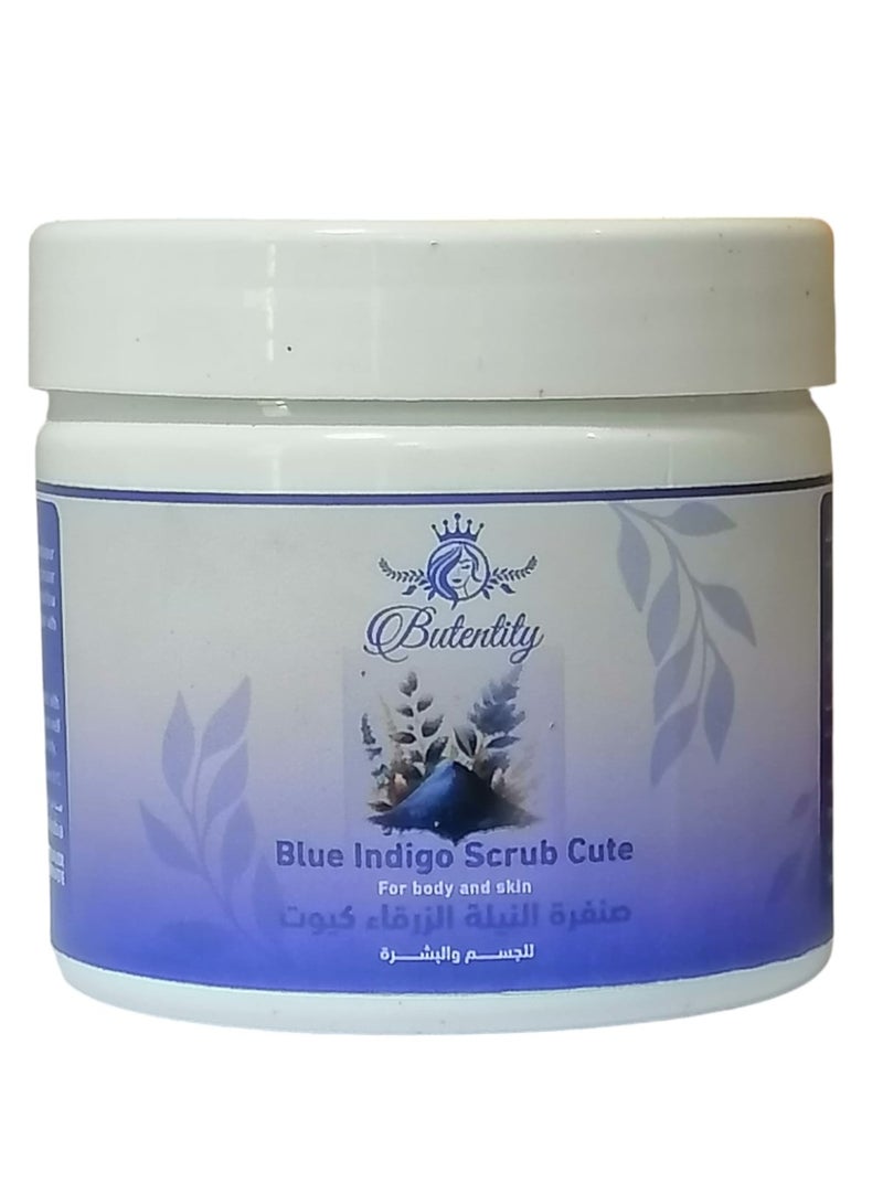 Butentity Blue Lndigo Scrub Cute For Body And Skin 300g