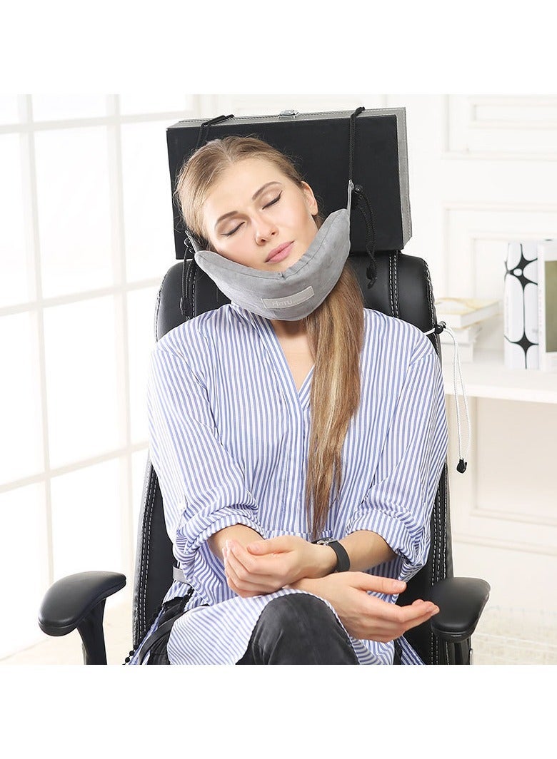 general Airplane travel sleep artifact nap pillow motor car sleep artifact can effectively relieve head and neck pressure - Image 1